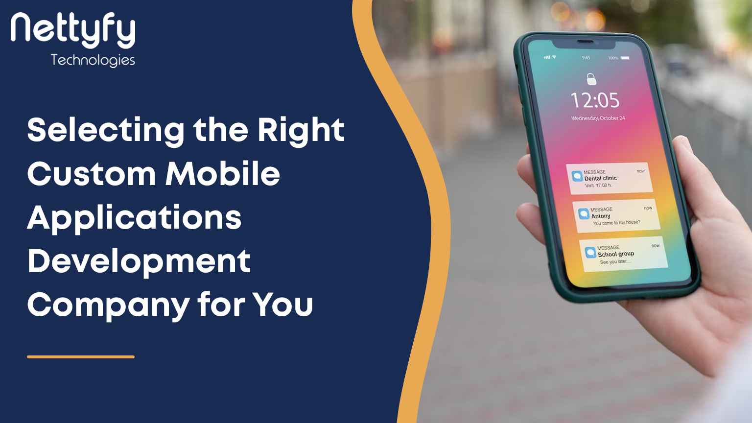 Selecting the right custom mobile applications development company for you